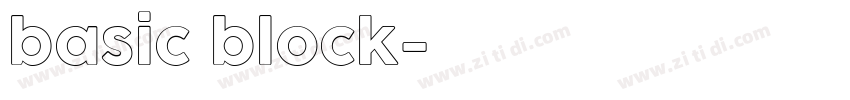 basic block字体转换 basic block字体转换